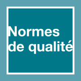 Normes de qualité logo